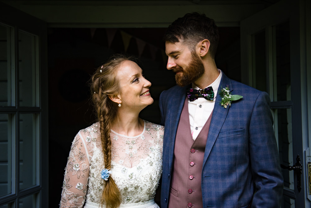 Bride Bridal Hair Style Plait Braid Cotswolds Garden Wedding Jonny Barratt Photography