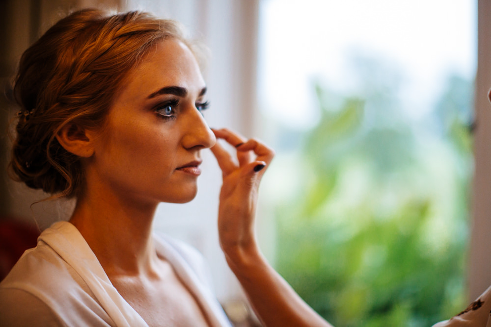 Bride Bridal Make Up Cowdray House Wedding Matt Sim Photography