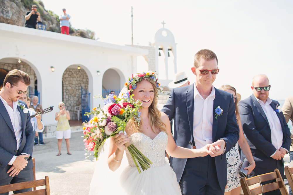 Kefalonia Wedding Cotton Candy Weddings