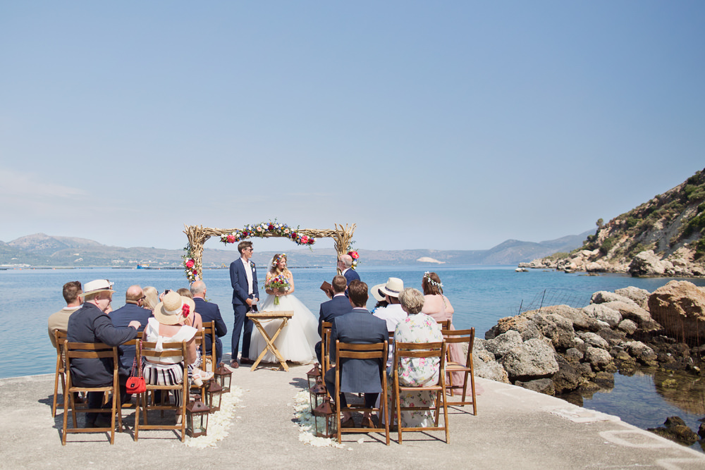 Kefalonia Wedding Cotton Candy Weddings