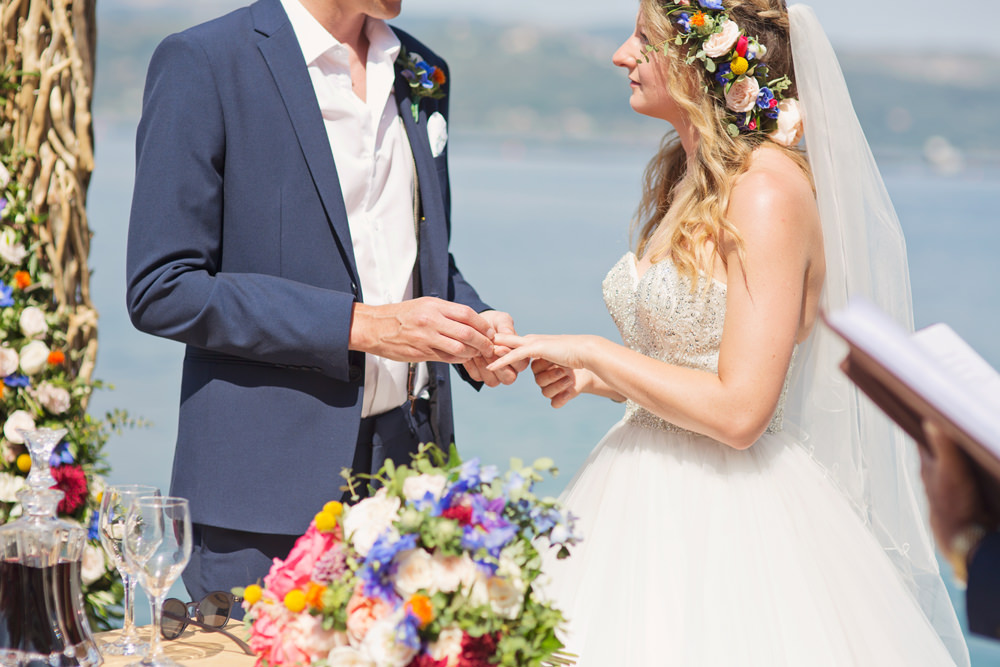 Kefalonia Wedding Cotton Candy Weddings
