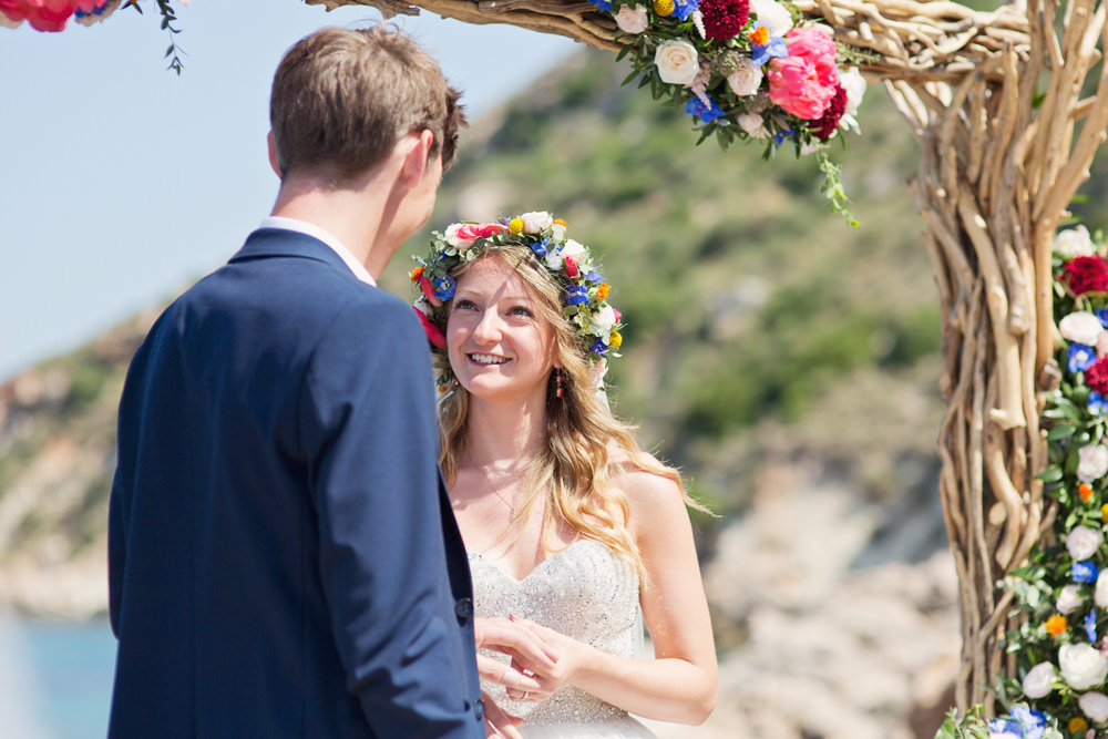 Kefalonia Wedding Cotton Candy Weddings