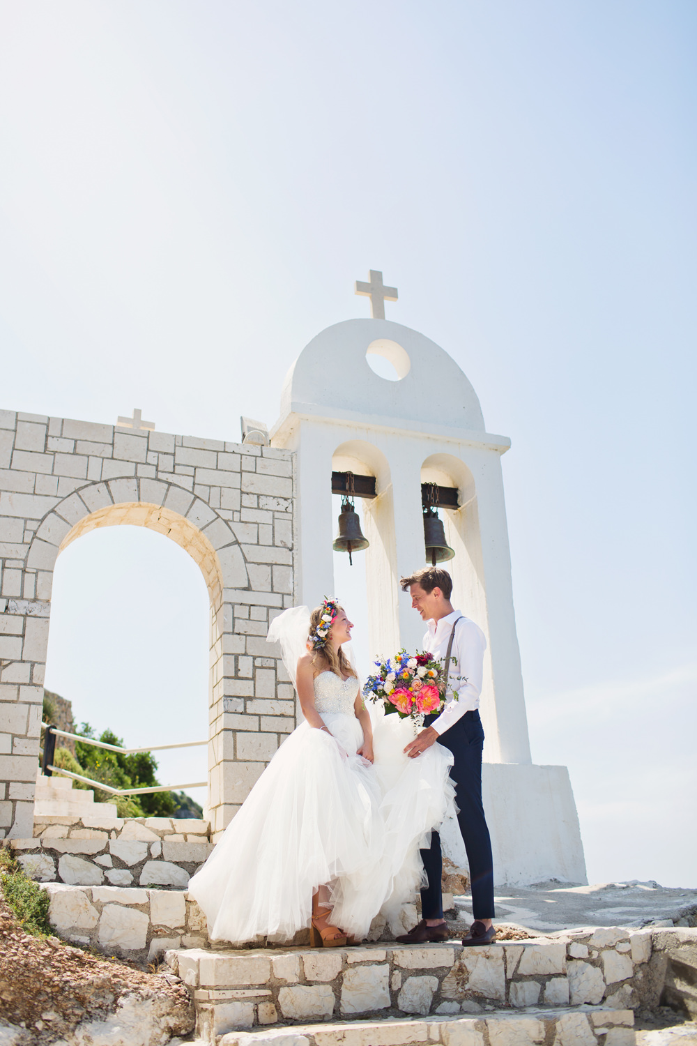 Kefalonia Wedding Cotton Candy Weddings