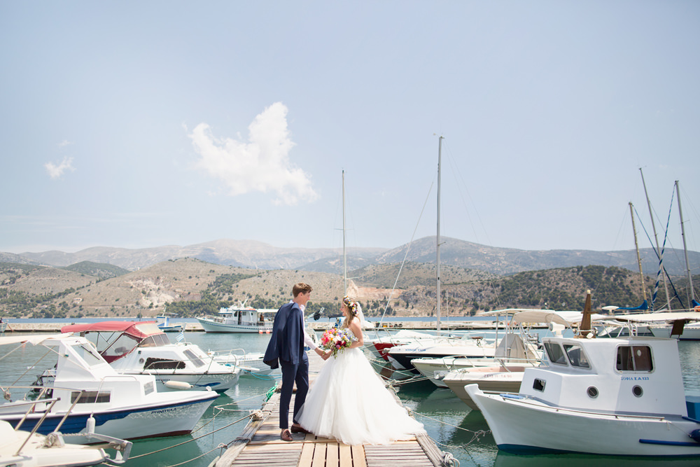 Kefalonia Wedding Cotton Candy Weddings