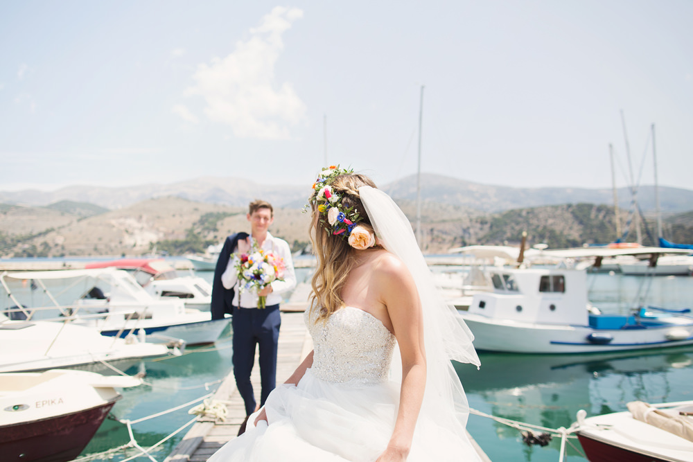 Kefalonia Wedding Cotton Candy Weddings