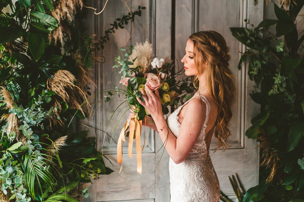 Pampas Grass Wedding Ideas Tim Stephenson Photography