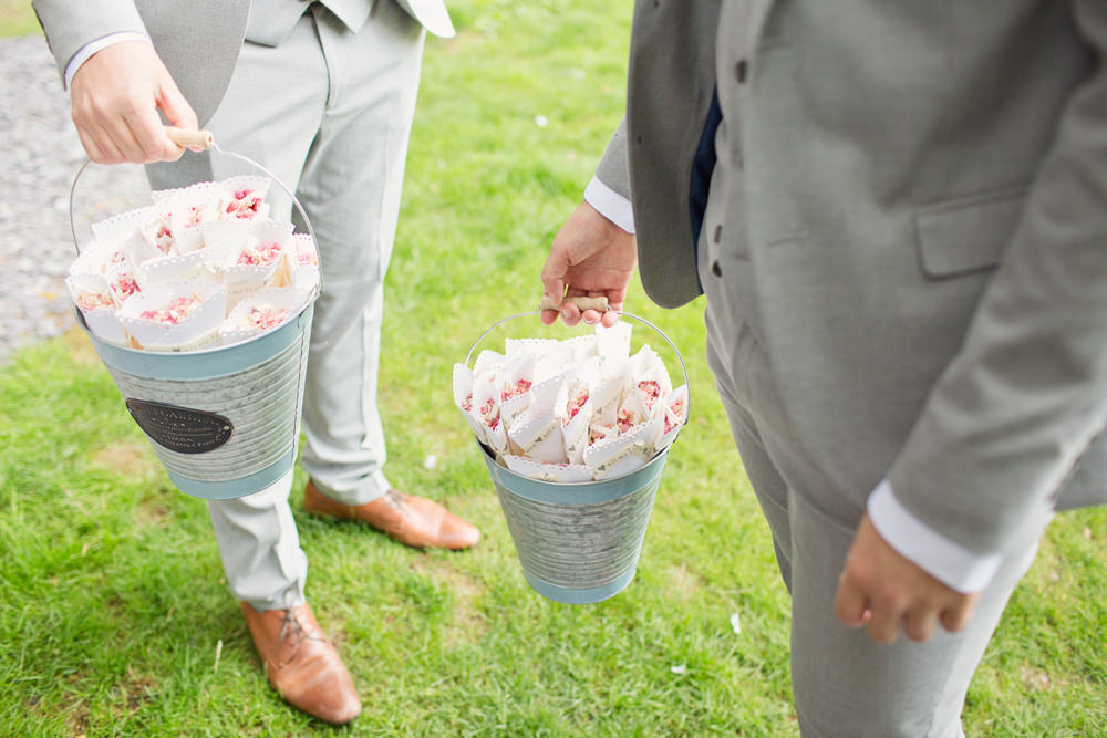 Confetti Pail Bucket Cone Preston Court Wedding Cotton Candy Wedding Photography