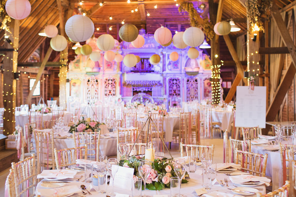 Paper Lantern Ribbon Chair Back Preston Court Wedding Cotton Candy Wedding Photography