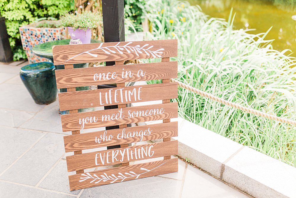 Wooden Pallet Sign Signage Sheene Mill Wedding Terri & Lori Photography and Film Studio