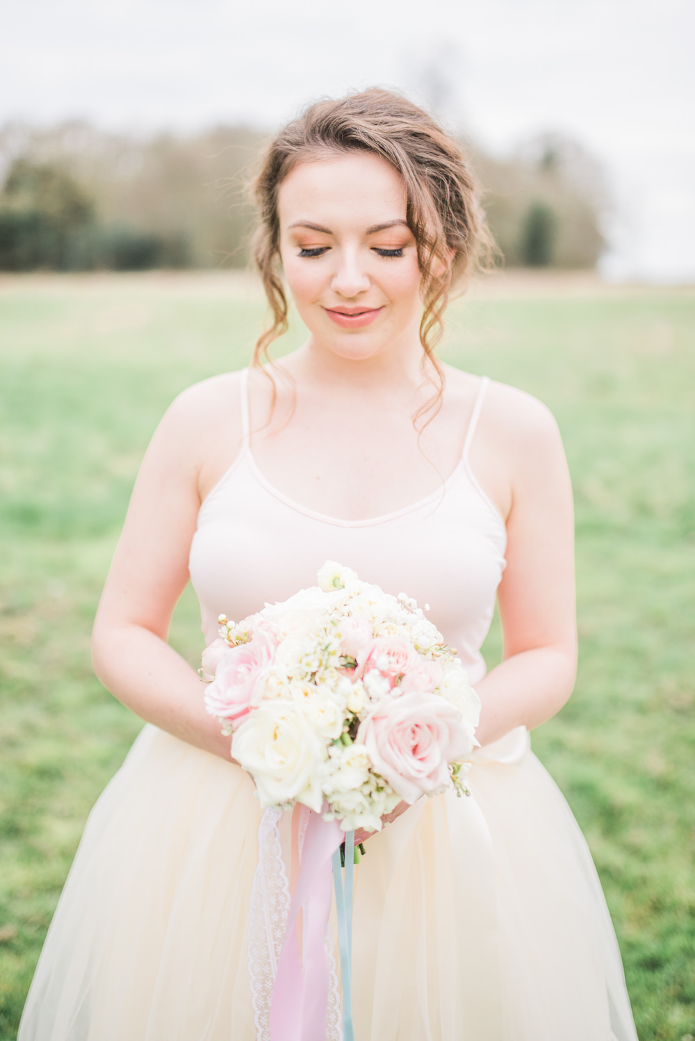 hen party wedding dress Asymmetrical Tulle A-Line Hen Party Dress Modsele