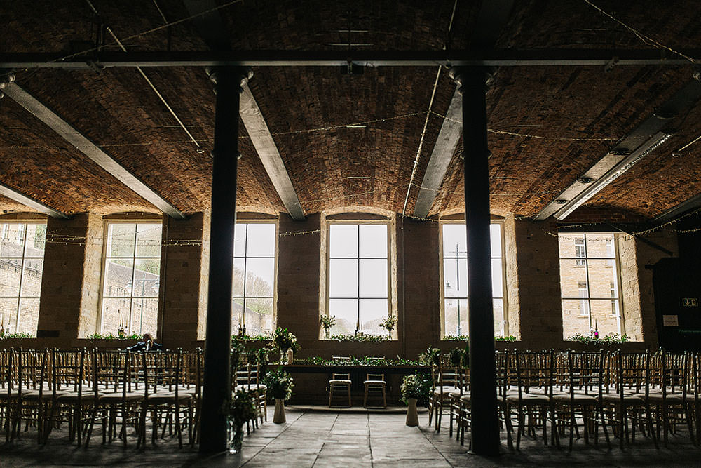 Industrial Ceremony The Arches Halifax Wedding Paul Joseph Photography