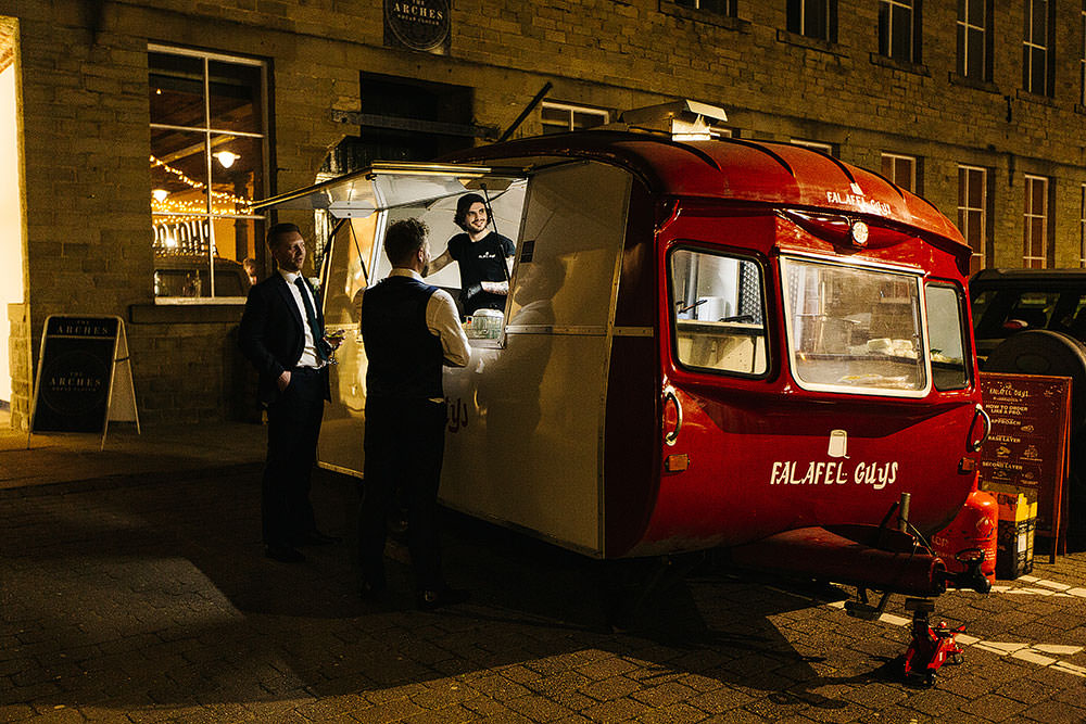Food Truck Van The Arches Halifax Wedding Paul Joseph Photography