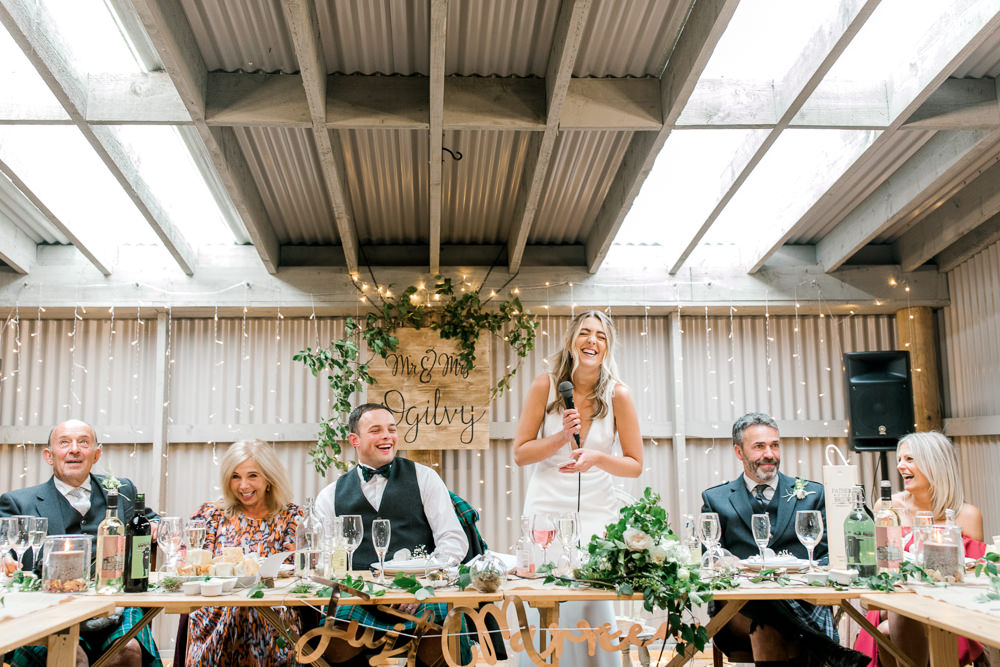 Tin Shed Knockraich Farm Wedding The Gibsons Photography