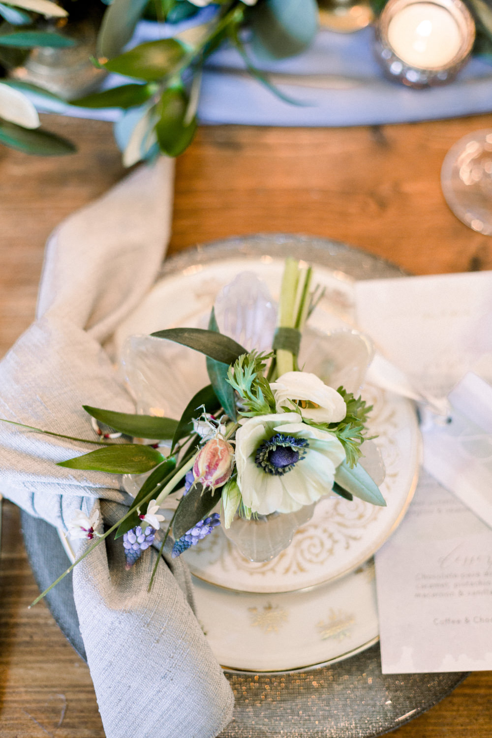 Winter Blue Barn Wedding Ideas Joanna Briggs Photography