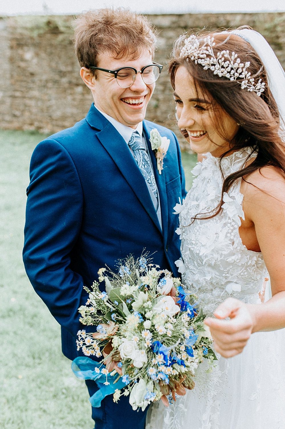 Blue Gold Wedding Ideas Ailsa Reeve Photography