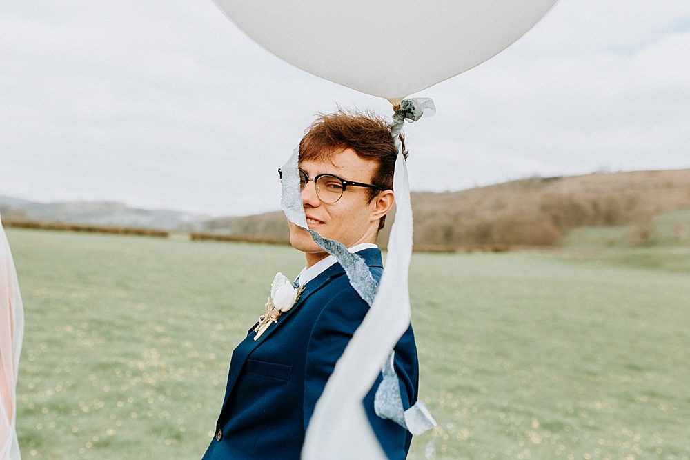Blue Gold Wedding Ideas Ailsa Reeve Photography