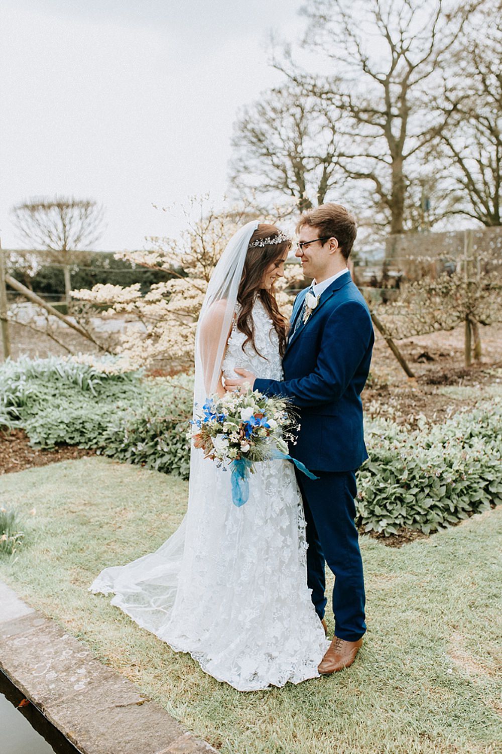 Blue Gold Wedding Ideas Ailsa Reeve Photography