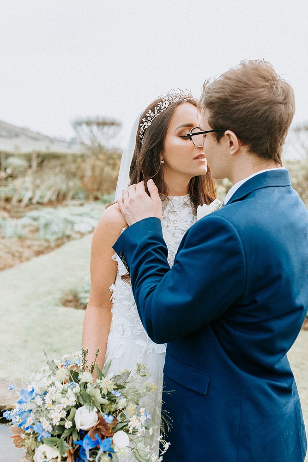 Blue Gold Wedding Ideas Ailsa Reeve Photography