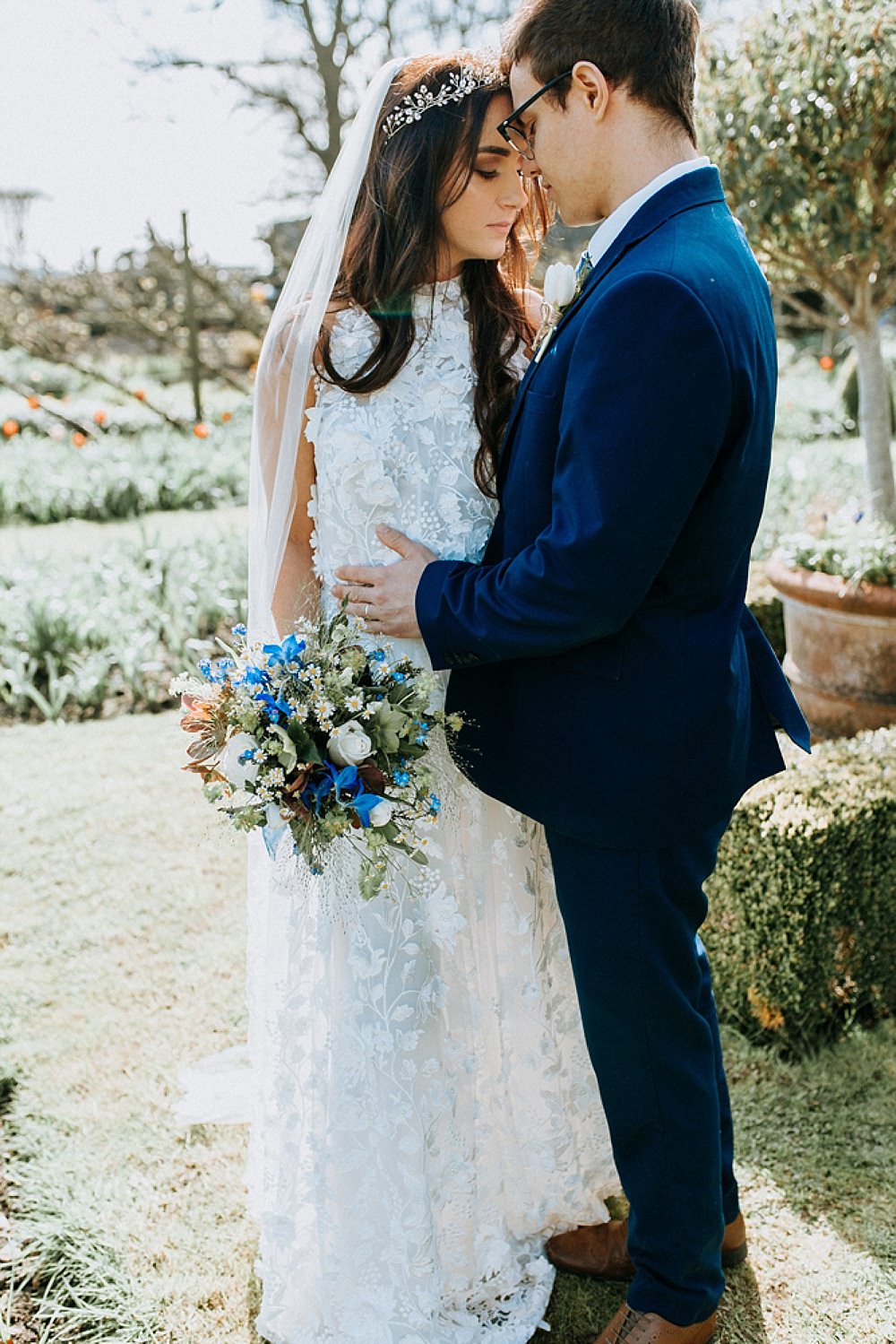 Blue Gold Wedding Ideas Ailsa Reeve Photography