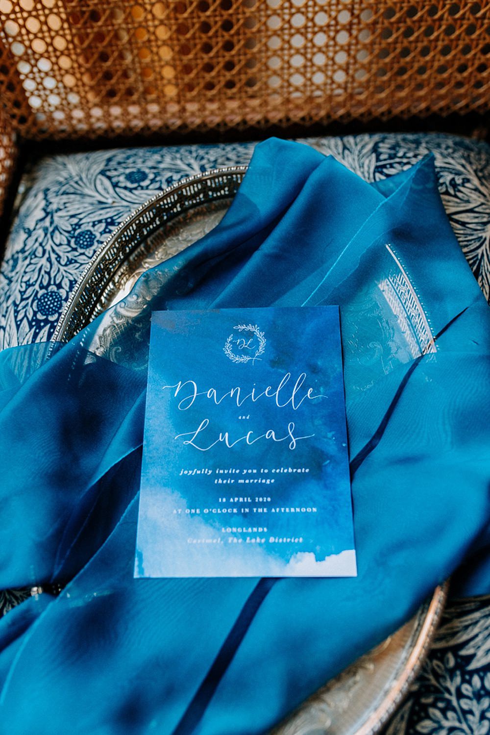 Blue Gold Wedding Ideas Ailsa Reeve Photography