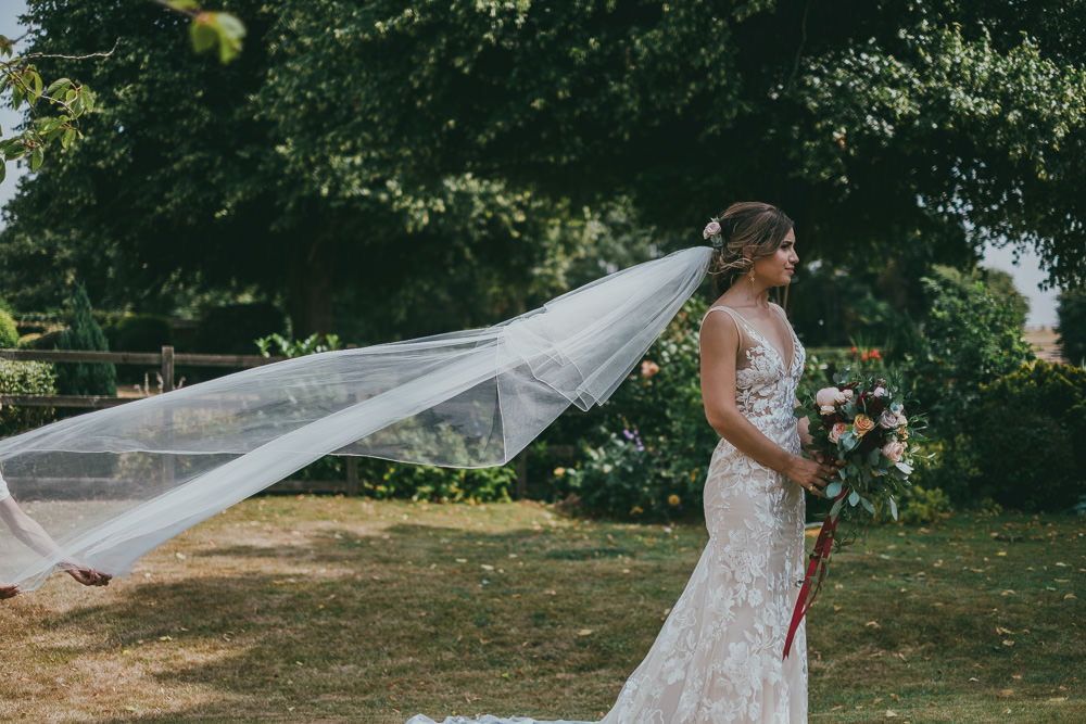 Bride Bridal V Neck Nude Lace Overlay Made With Love Burgundy Bow Tie Groom Bouquet Ribbon Boho Tipi Wedding Ross Talling Photography