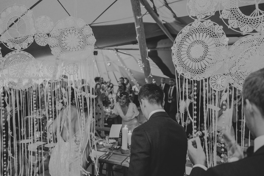 Boho Tipi Wedding Ross Talling Photography