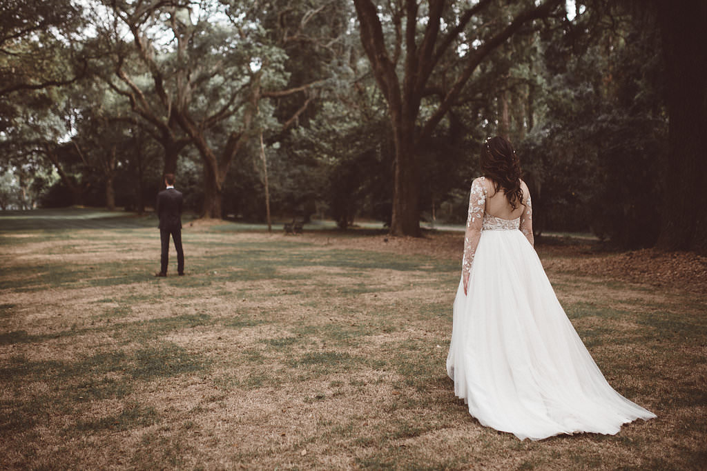 First Look Charleston Wedding Katherine Dalton Photography