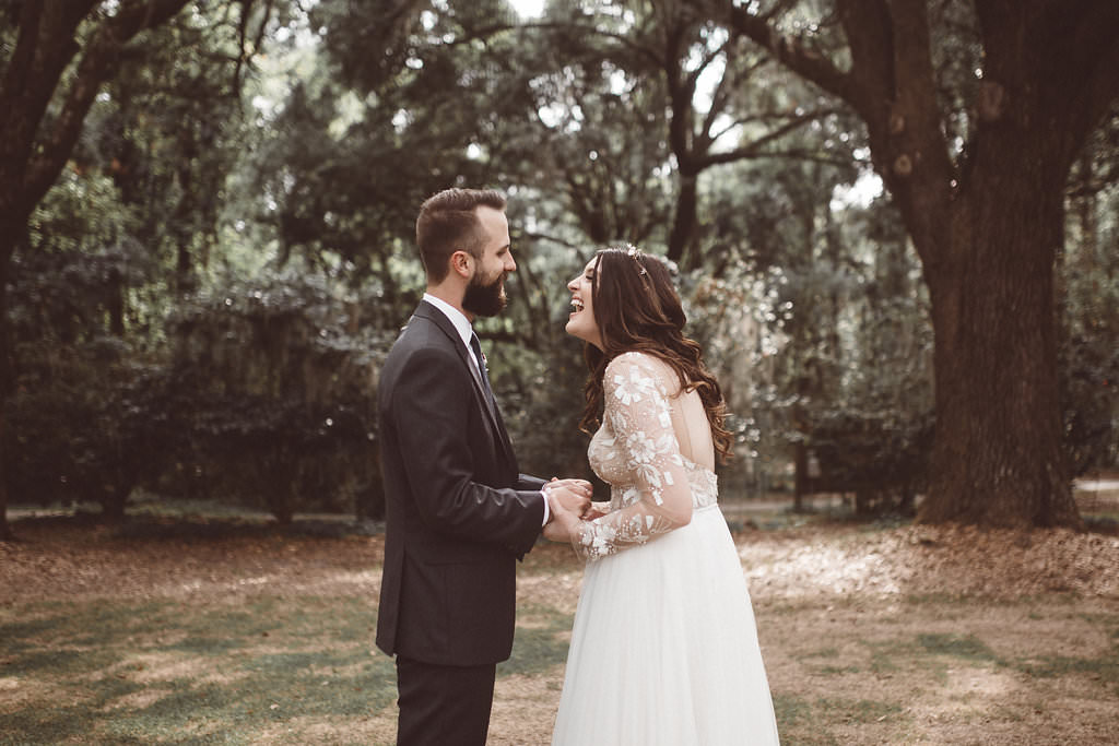 First Look Charleston Wedding Katherine Dalton Photography