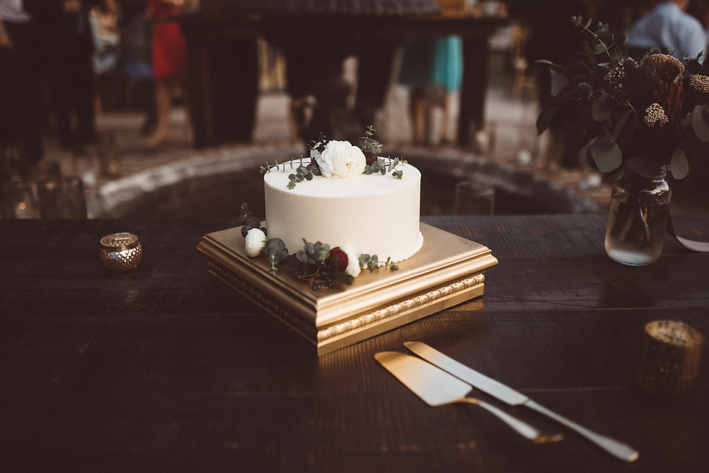 Buttercream Cake Greenery Charleston Wedding Katherine Dalton Photography