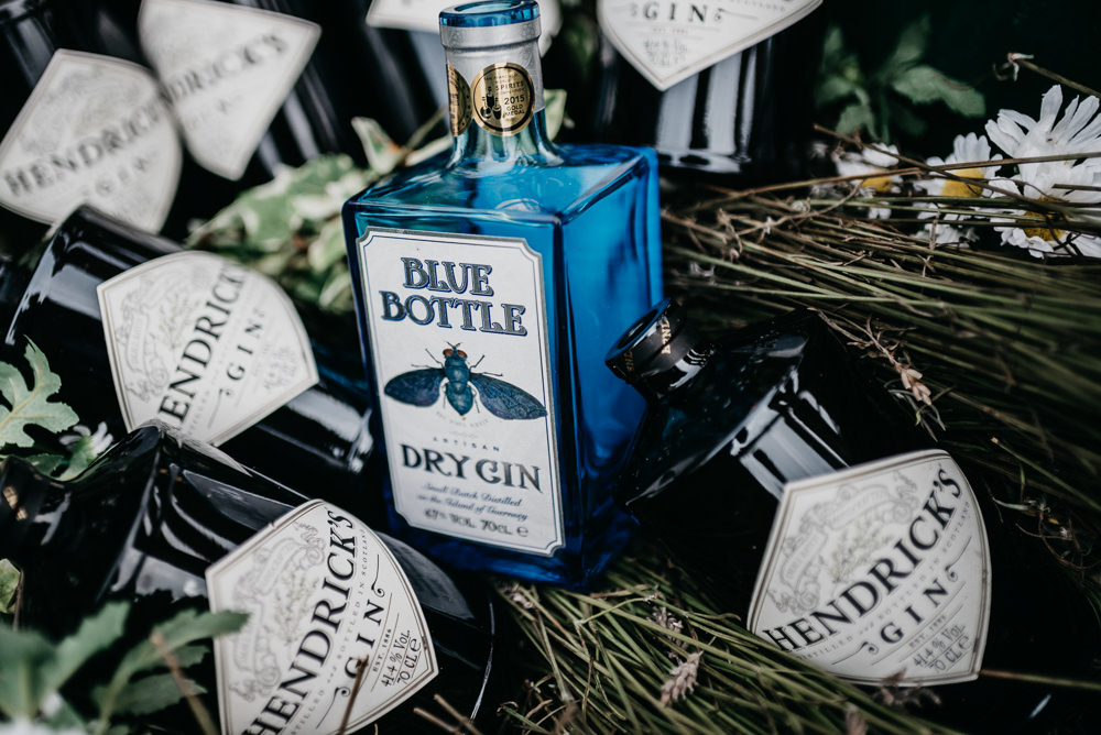 Gin Bar Drinks Church Farm Wedding Andrew Brannan Photography