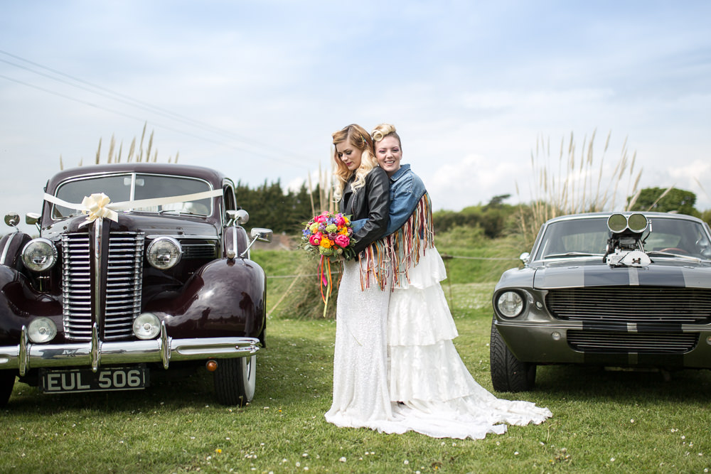 Transport Cars Vintage Colourful Balloons Wedding Ideas Florence Berry Photography
