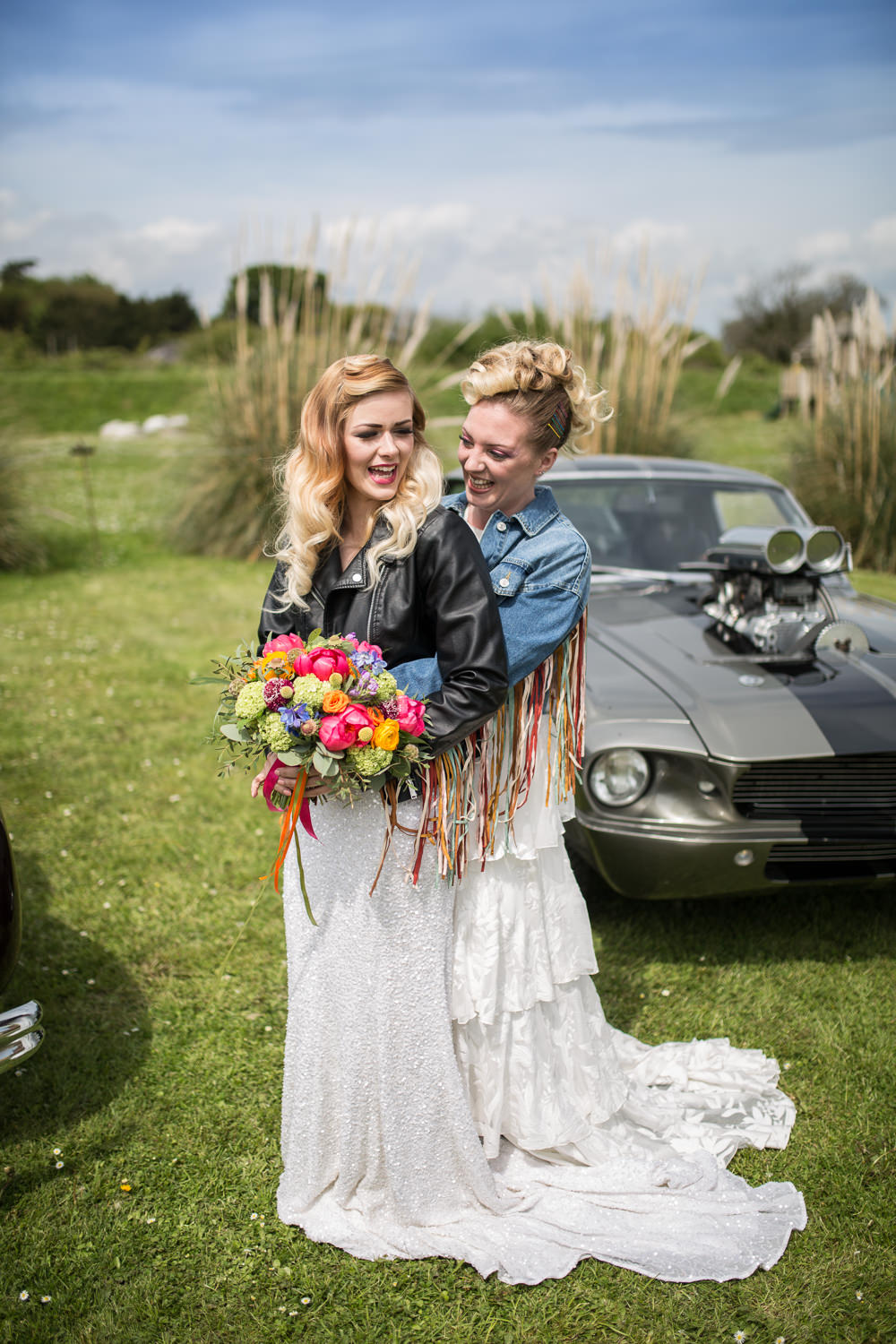 Colourful Balloons Wedding Ideas Florence Berry Photography