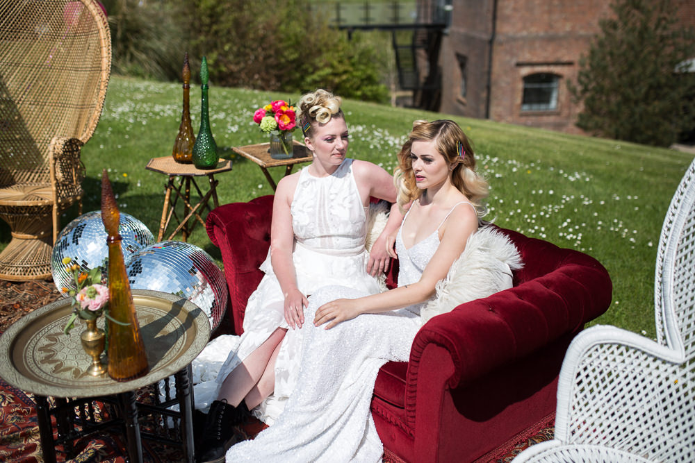 Colourful Balloons Wedding Ideas Florence Berry Photography