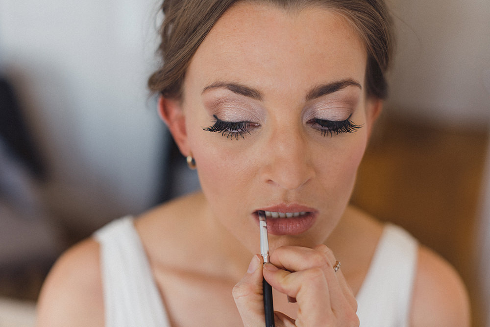 Bride Bridal Make Up East Quay Whitstable Wedding Rebecca Douglas Photography