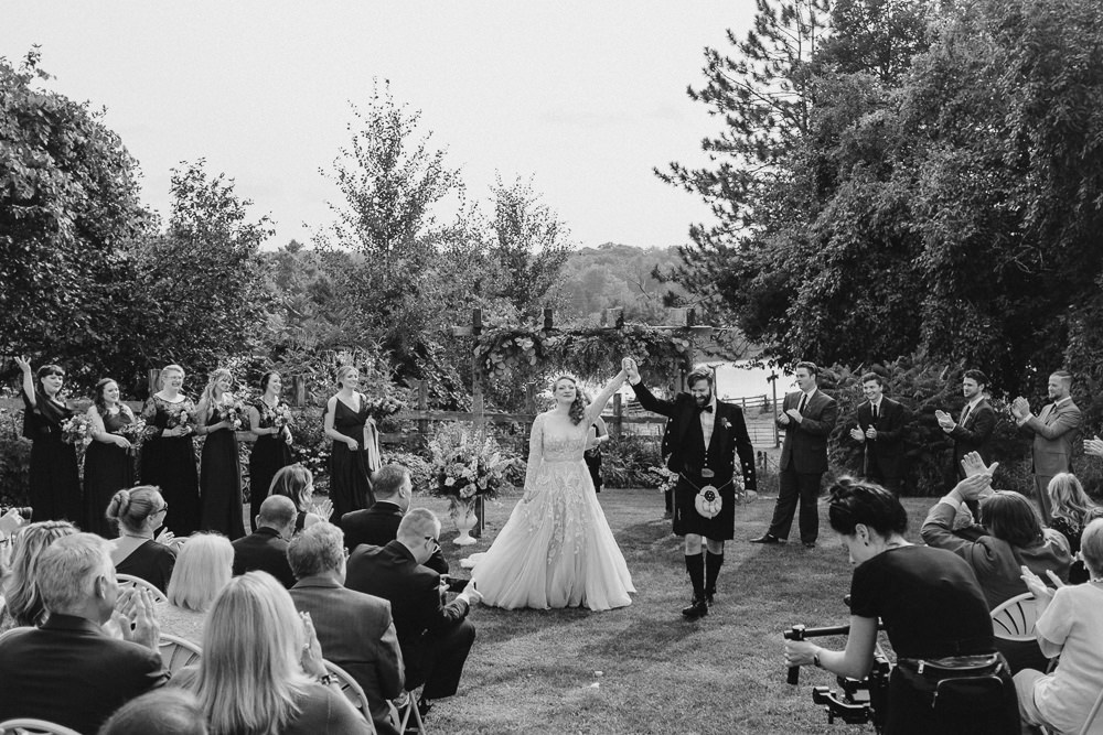 Outdoor Ceremony Fantasy Nerdy Wedding Eric Lundgren Photography