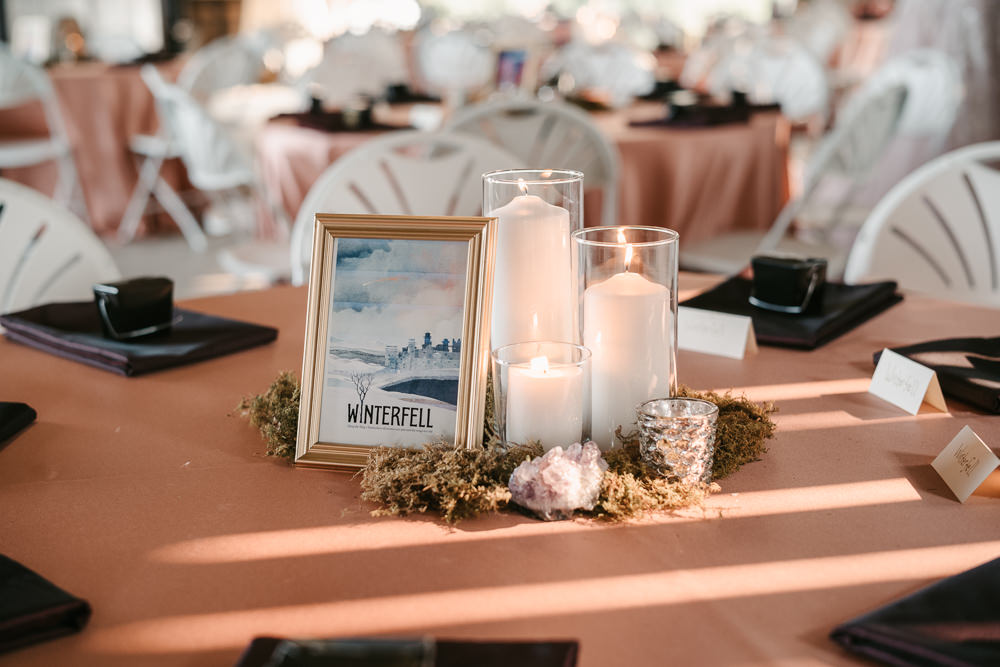 Game Of Thrones Table Name Fantasy Nerdy Wedding Eric Lundgren Photography