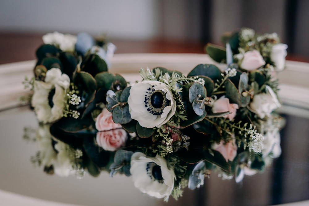 Flower Crown Bride Bridal Free Spirited Wedding Ideas EKR Pictures
