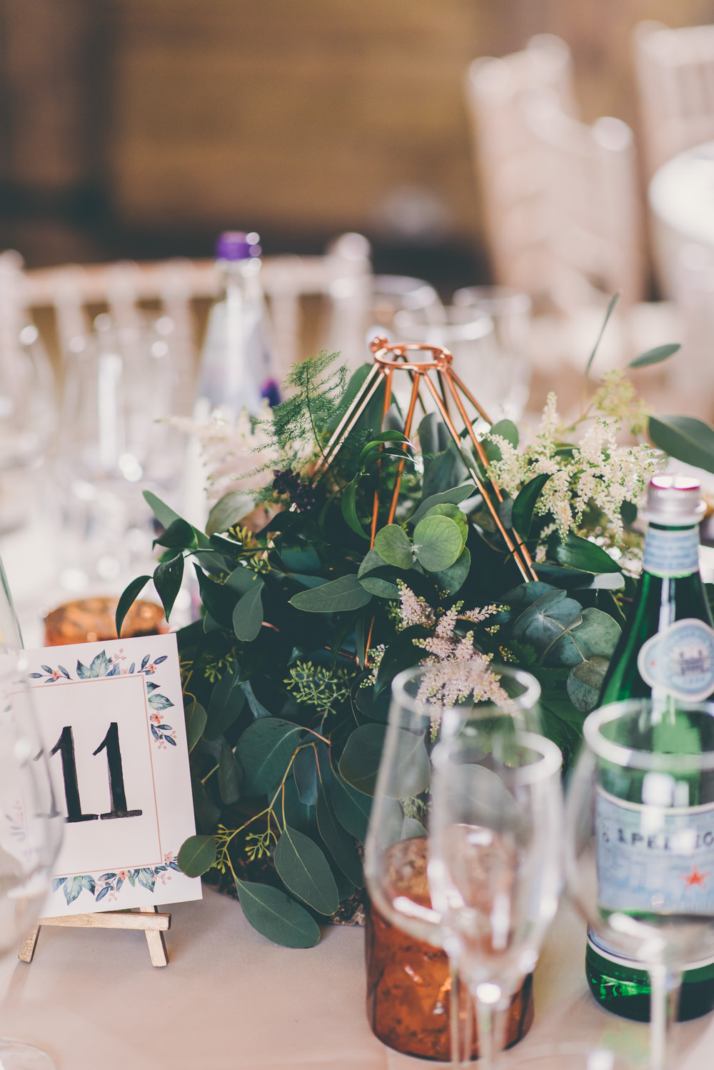 Terrarium Centrepiece Decor Flowers High Billinghurst Farm Wedding Larissa Joice Photography