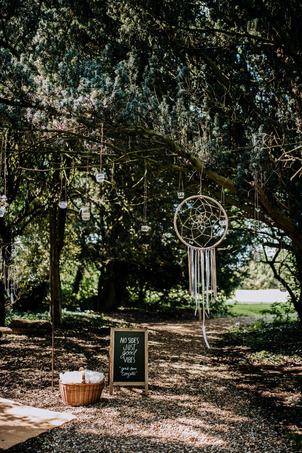Dreamcatchers Decor Woodland Hirst Priory Wedding Kazooieloki Photography