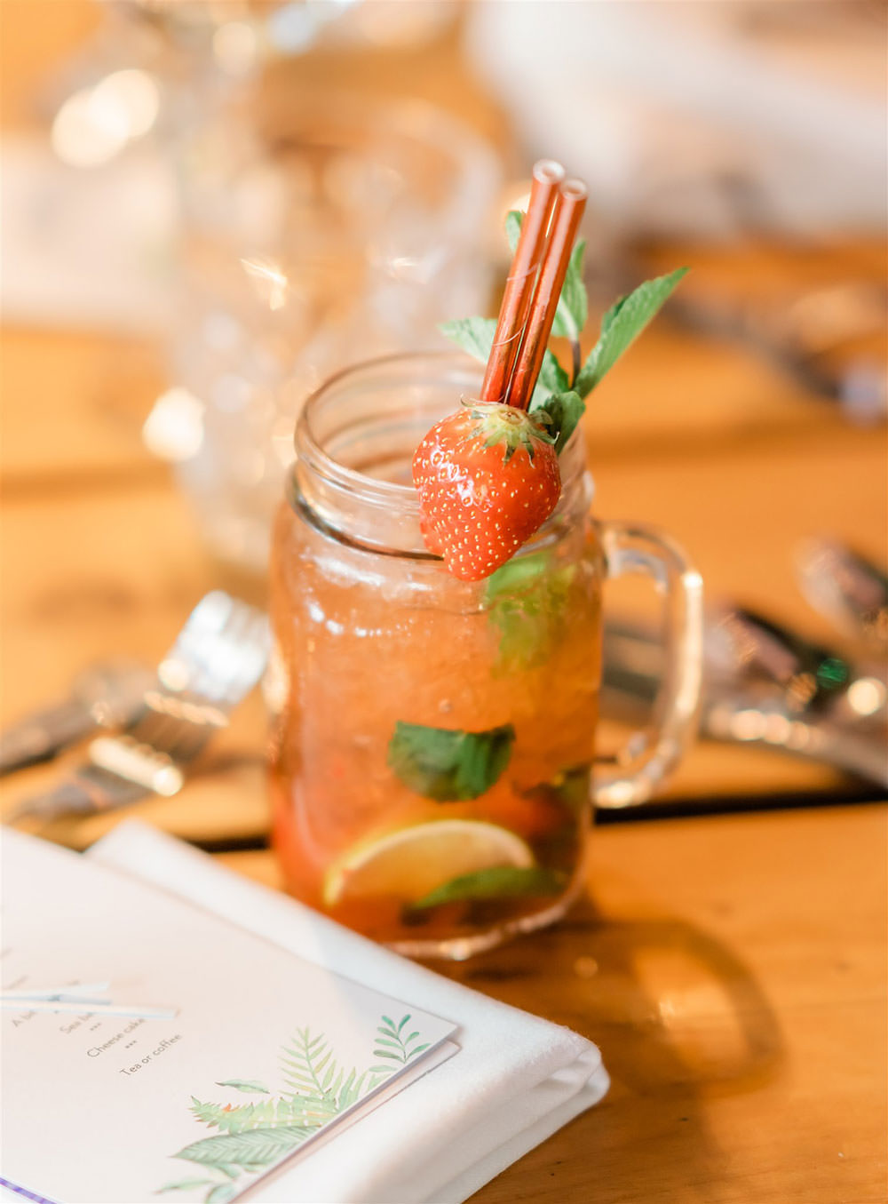 Jar Drinks Newton Hall Wedding Carn Patrick Photography