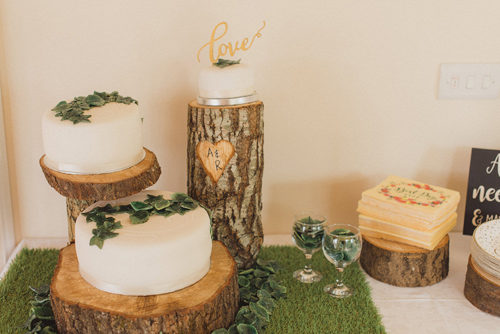 Cake Dessert Table Rye Wedding Rebecca Douglas Photography
