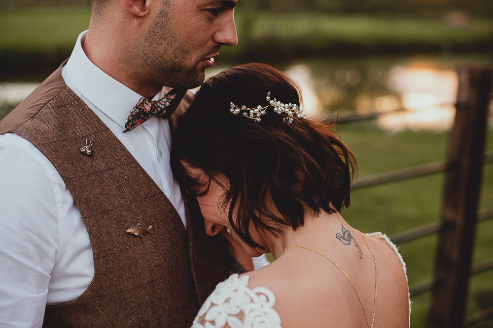 Hair Bride Bridal Short Bob Accessory Southwood Hall Norfolk Wedding Georgia Rachael Photography