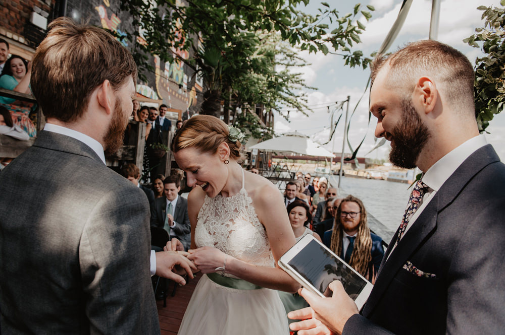 Stour Space Wedding Anne Schwarz Photography