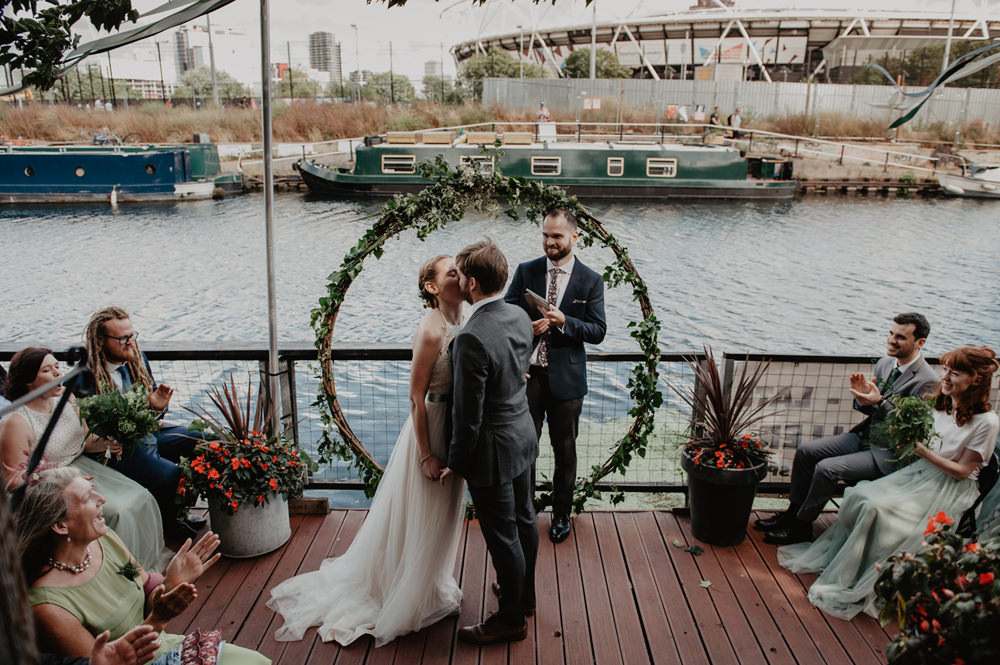 Greenery Foliage Moongate Arch Backdrop Ceremony Aisle Stour Space Wedding Anne Schwarz Photography