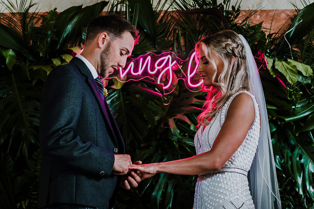 Tropical Luxe Wedding Burfly Photography