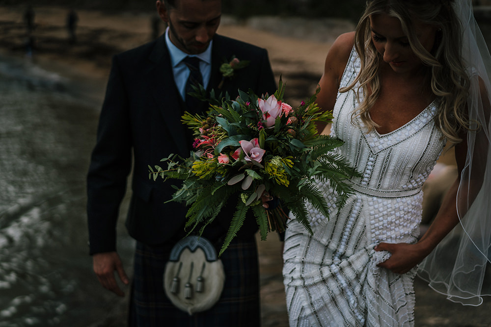 Tropical Luxe Wedding Burfly Photography
