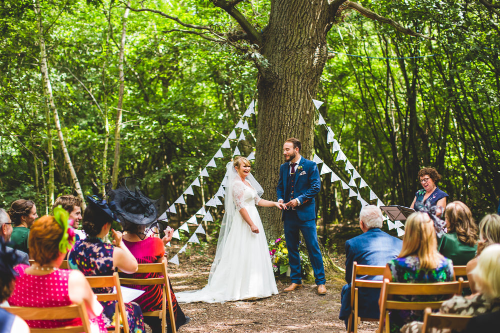 Bride Bridal Dress Gown V Neck Lace Sleeve Layered Veil Three Piece Tweed Groom Wise Wedding Venue Livvy Hukins Photography