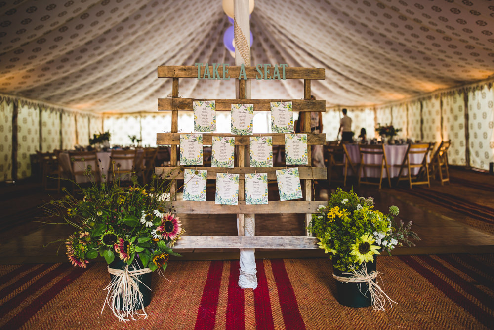 Pallet Table Plan Seating Chart Wildflowers Wise Wedding Venue Livvy Hukins Photography