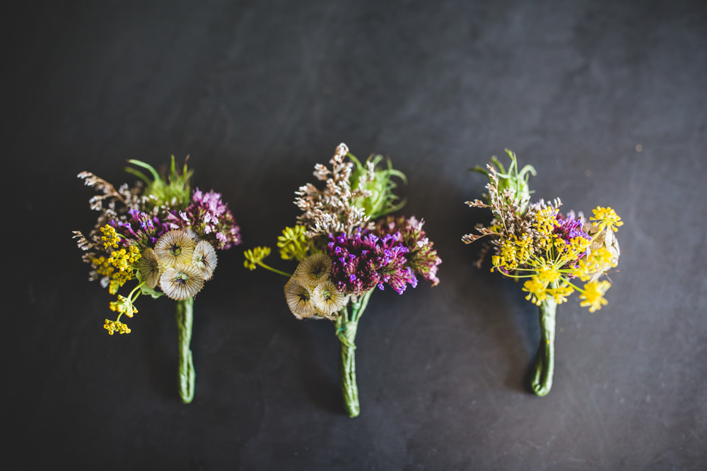 Wildflower Buttonhole Wise Wedding Venue Livvy Hukins Photography