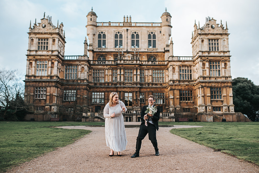 Wollaton Hall Wedding Pear and Bear Photography